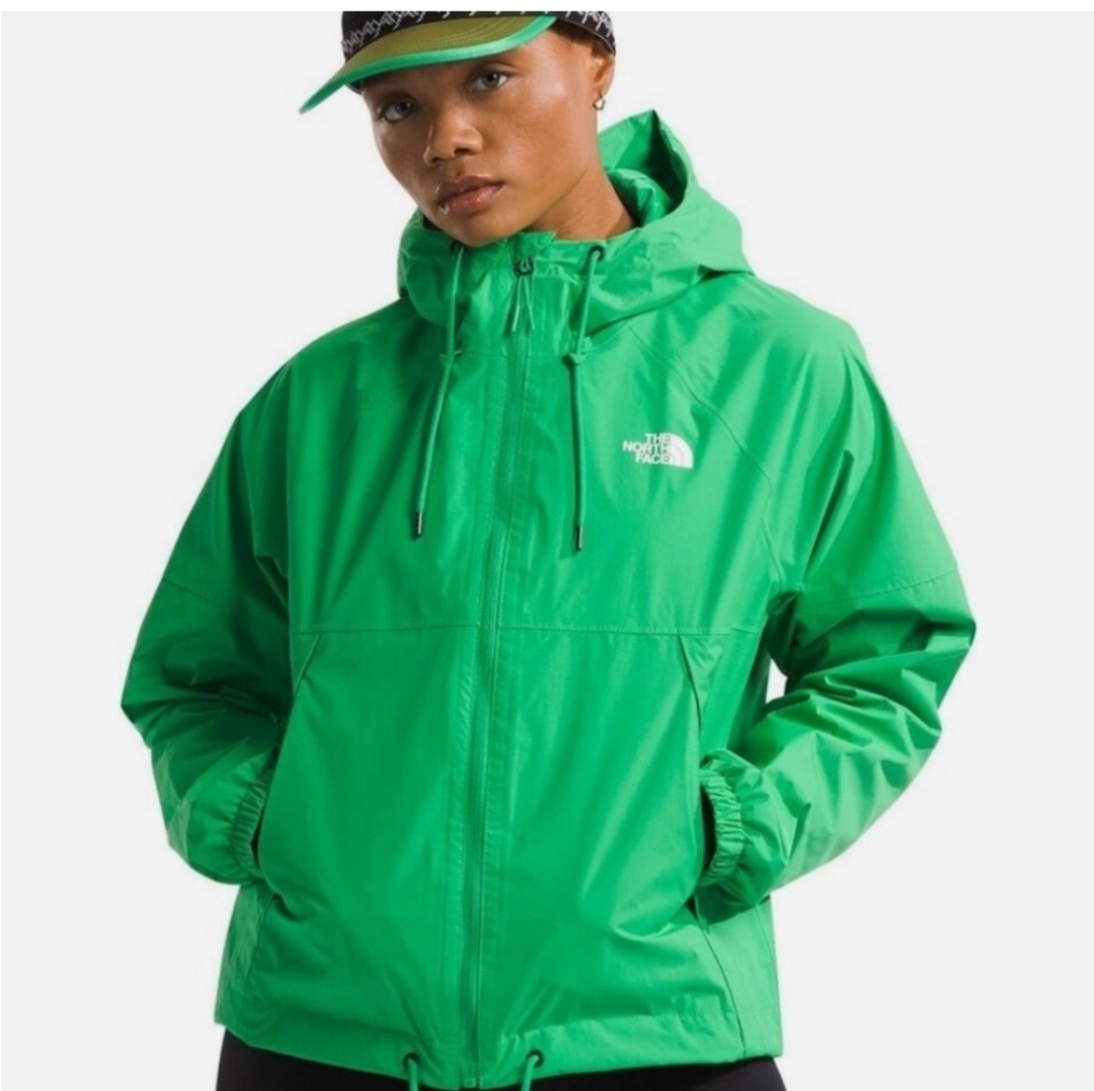 The North Face Antora Rain Hoodie Waterproof Dryvent Jacket - Women Medium